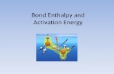 Bond Enthalpy and Activation Energy
