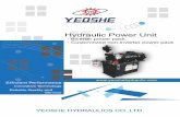 Hydraulic Power Unit - Taiwan Supplier | YEOSHE Hydraulics ...