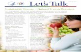 Sustainable Energy – Natural Energy Boosters