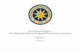 Kansas Board of Regents Precollege Curriculum Courses ...