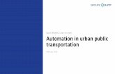 Gautier BRODEO, urban rail expert Automation in urban