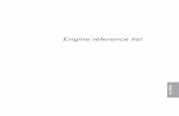 Engine reference list - Abicart