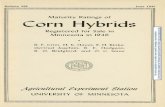 Maturity Ratings of Corn Hybrids