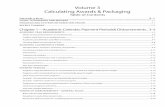 Volume 3 Calculating Awards & Packaging