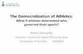 The Democratization of Athletes