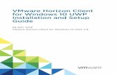 VMware Horizon Client for Windows 10 UWP Installation and ...