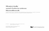 Materials and Fabrication Handbook