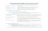 Understanding MBTI Personality Types