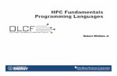 HPC Fundamentals Programming Languages