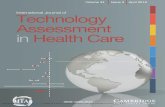 Technology Assessment in Health Care