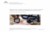 Rapid soil quality assessment using portable visible near ...