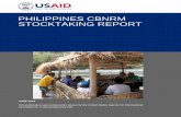 PHILIPPINES CBNRM STOCKTAKING REPORT