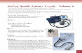 McCoy Health Science Supply - Volume 6