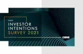 EMEA INVESTOR INTENTIONS SURVEY 2021 © CBRE, INC. | 1