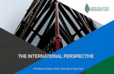 THE INTERNATIONAL PERSPECTIVE