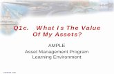 Q1c. What Is The Value Of My Assets?
