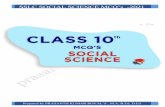 SSLC SOCIAL SCIENCE MCQ’s -2021