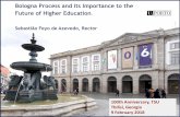 Bologna Process and its Importance to UNIVERSITY OF PORTO ...