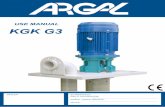 USE MANUAL KGK G3 - AxFlow