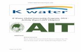 K-Water Global Internship Program, 2016 - Activity Report ...