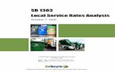SB 1383 Local Services Rates Analysis Final Report