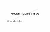 Problem Solving with A3