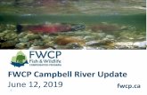 FWCP Campbell River Update - WordPress.com
