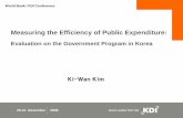 Measuring the Efficiency of Public Expenditure