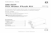 XM PFP Hot Water Flush Kit
