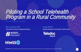 Piloting a School Telehealth Program in a Rural Community