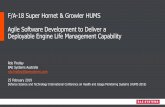 F/A-18 Super Hornet & Growler HUMS Agile Software ...