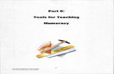 Part 8: Tools for Teaching Numeracy
