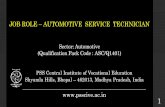 JOB ROLE AUTOMOTIVE SERVICE TECHNICIAN - PSSCIVE Bhopal