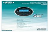 AM FM USB Bluetooth Waterproof Stereo with App Control