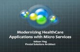 Modernizing*HealthCare* Applications*with*Micro*Services*