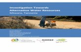 Investigation Towards Alternative Water Resources