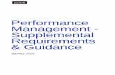 Supplemental Requirements and Guidance Highlighted