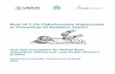 Role of 7.1% Chlorhexidine Digluconate in Prevention of ...