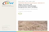 The Costs of Climate Change Impacts for India