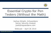 Essential Crypto for Pen Testers (Without the Math)