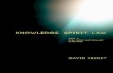 KNOWLEDGE, SPIRIT, LAW