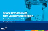 Strong Brands Driving New Category Acceleration