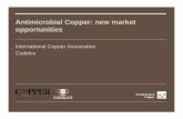 Antimicrobial Copper: new market opportunities