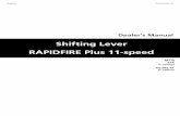 Shifting Lever RAPIDFIRE Plus 11-speed