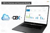 CBX for Business and Corporate Banking