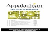 Data Security HandBook - Appalachian State University