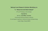 National Level Research Scholars Workshop on