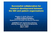Successful collaboration for research development between ...