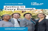 Annual Report 2019 Justice in Every Borough