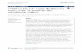 [123I]FP-CIT ENC-DAT normal database: the impact of the ...